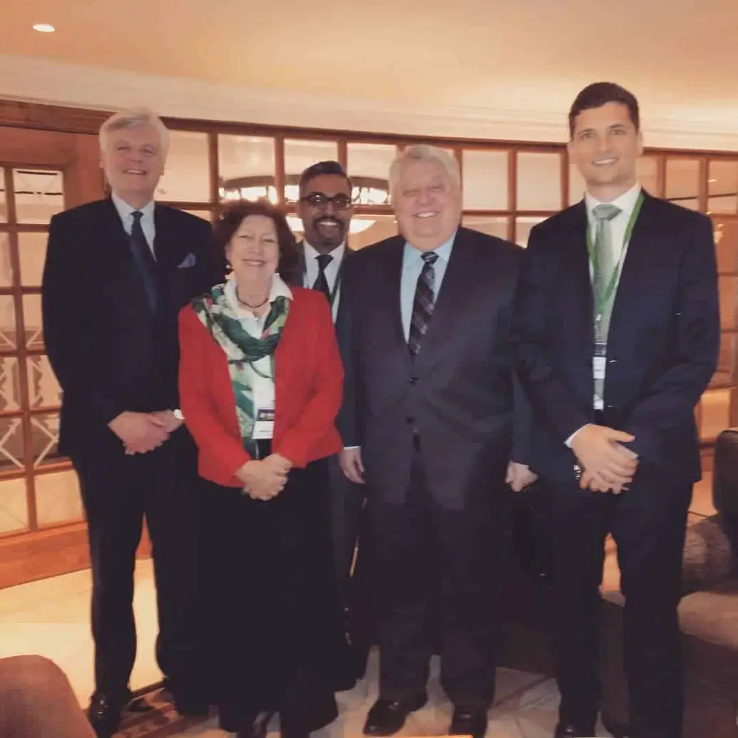 Profs Rich Roberts & Val Wass, Mr Fintan Foy (ICGP), Mr Anthony Cahill & Dr Kunal Patel in Beirut, Lebanon attending WONCA EMR.