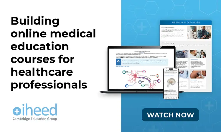 How Online Medical Education Courses Are Built | Behind the Scenes at iheed Image